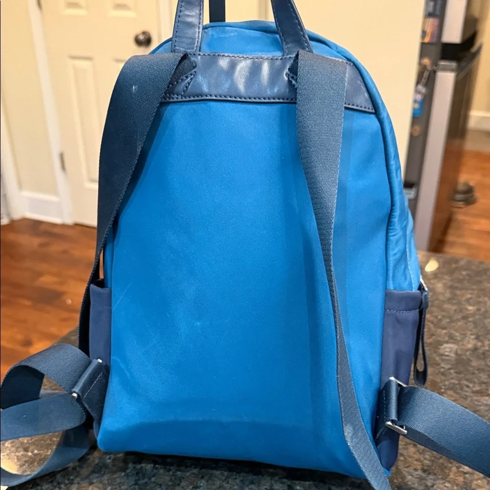 Kate Spade Vibrant Blue and White Backpack